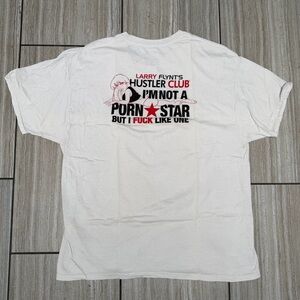 Hanes White Graphic Men's Tee